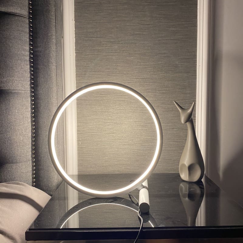 Luminária de Mesa em Alumínio LED Touch USB Moderna