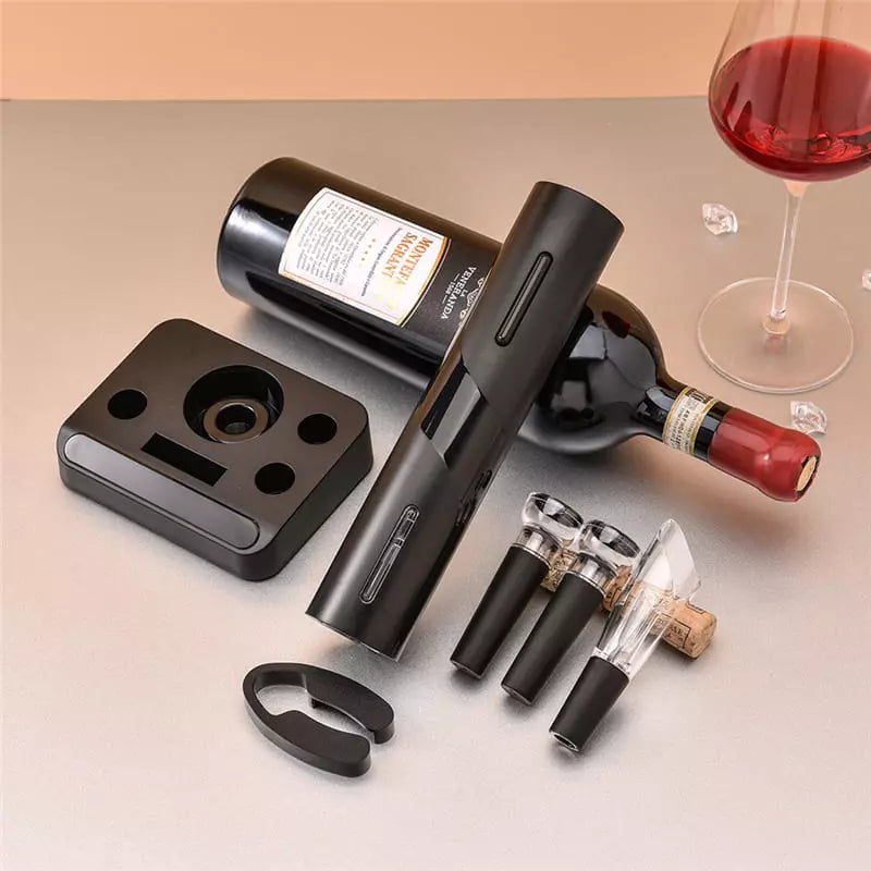Abridor de Vinho Elétrico – Design Moderno e Praticidade