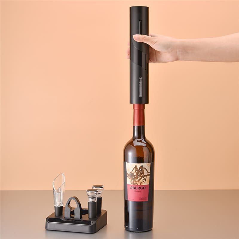 Abridor de Vinho Elétrico – Design Moderno e Praticidade