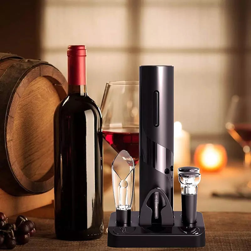 Abridor de Vinho Elétrico – Design Moderno e Praticidade