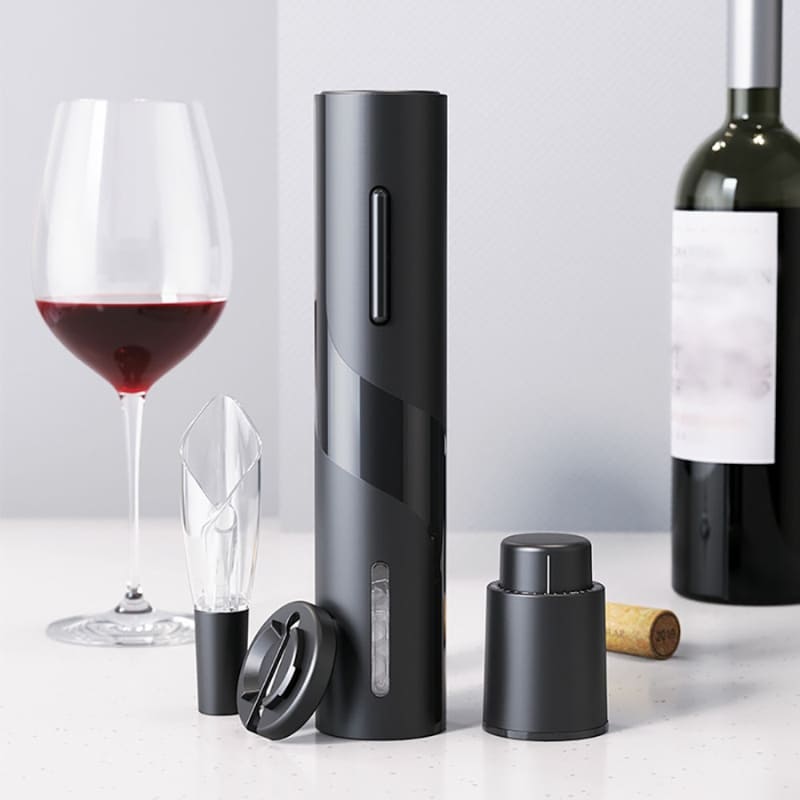 Abridor de Vinho Elétrico – Design Moderno e Praticidade