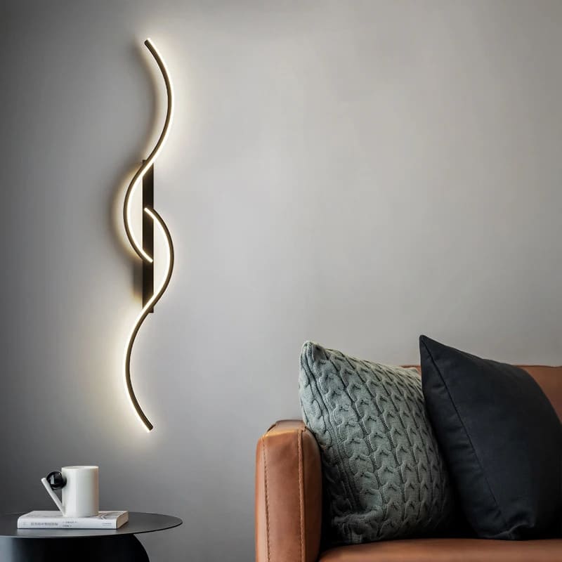 Arandela de Parede LED Minimalista Moderna com Dimmer