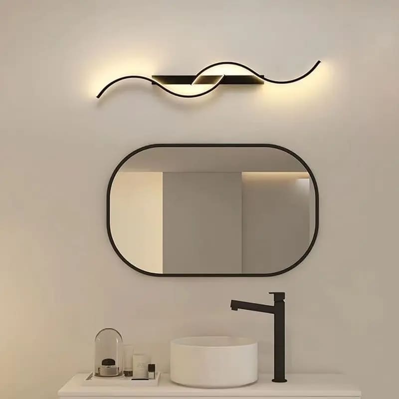 Arandela de Parede LED Minimalista Moderna com Dimmer