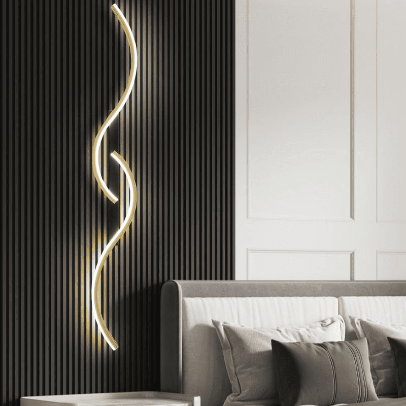Arandela de Parede LED Minimalista Moderna com Dimmer