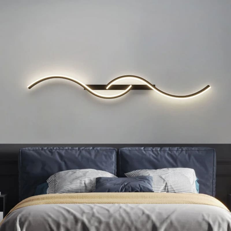 Arandela de Parede LED Minimalista Moderna com Dimmer