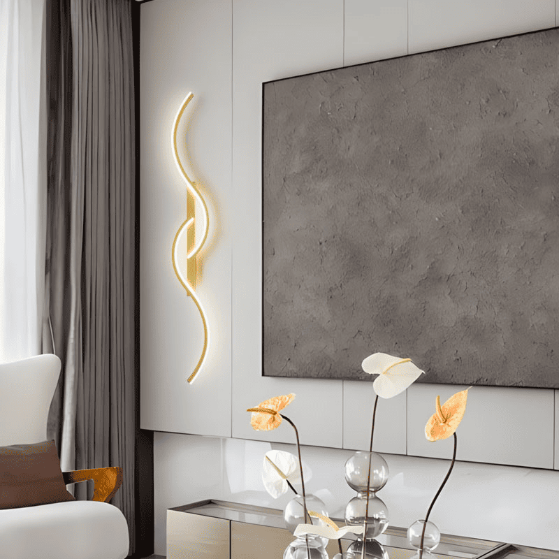 Arandela de Parede LED Minimalista Moderna com Dimmer