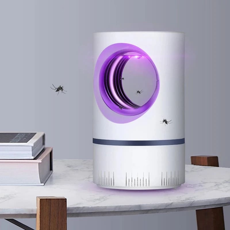 Armadilha Elétrica Para Mosquitos Luz UV Recarregável USB