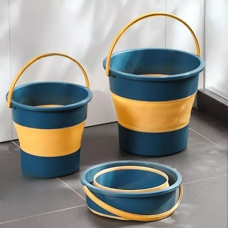 Balde Retrátil Dobrável 10L/17L – Versátil e Funcional