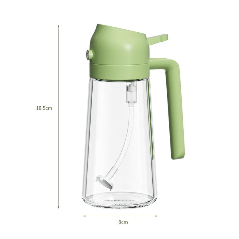 Borrifador de Azeite e Vinagre 2 em 1 em Vidro 280ml