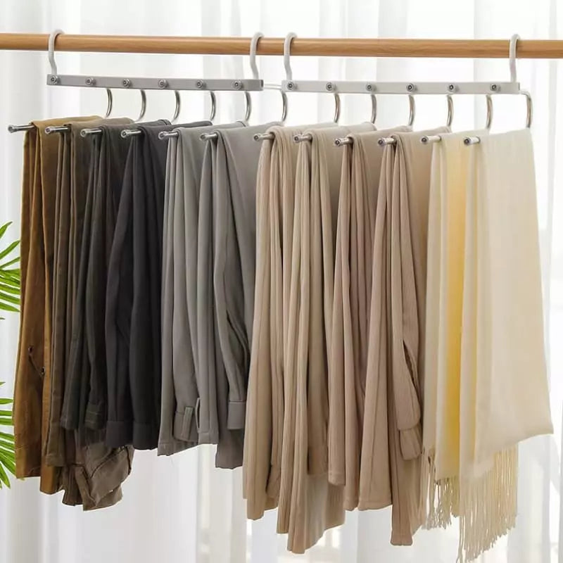 Cabide para Calça 6 em 1 – Organização e Praticidade