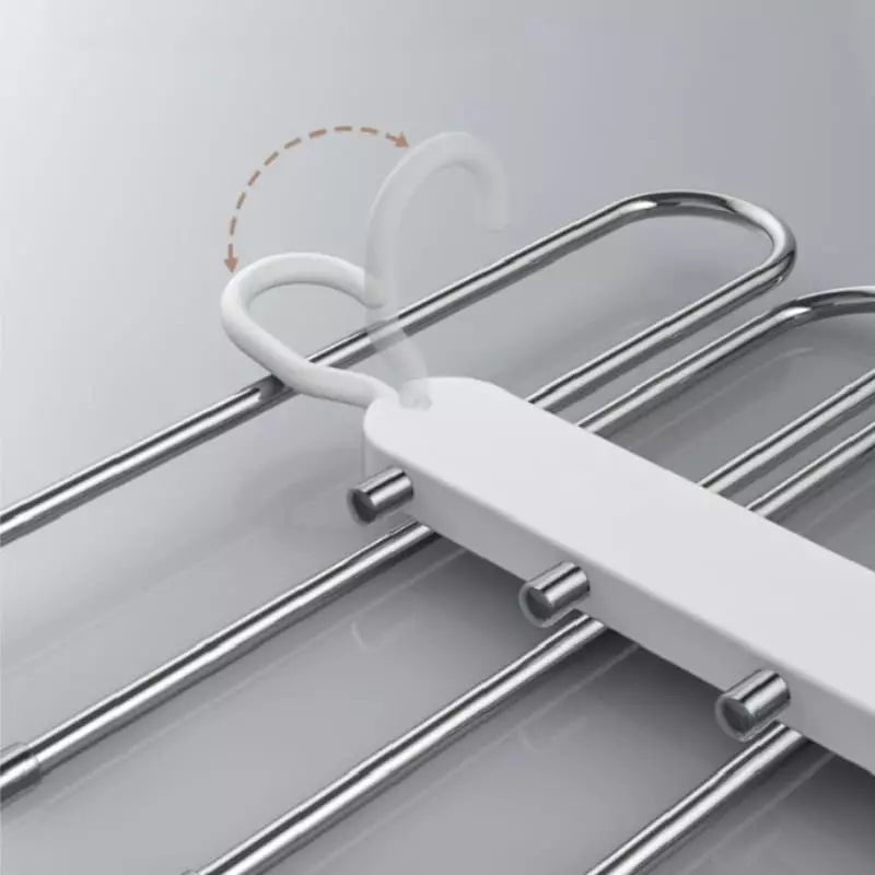 Cabide para Calça 6 em 1 – Organização e Praticidade