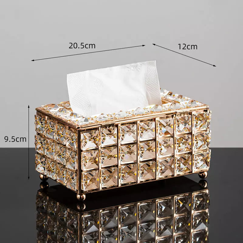 Caixa Porta Lenços Umedecidos e Lenços de Papel Luxo