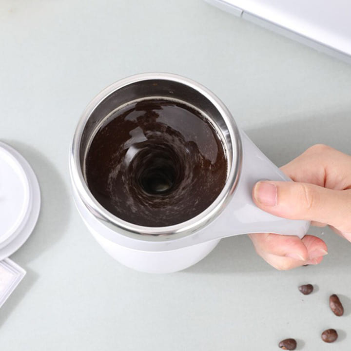 Caneca Térmica de Inox Portátil com Misturador 400ml