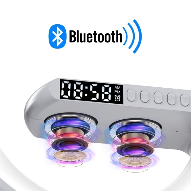 Luminária Multifuncional Com Carregador Por Indução