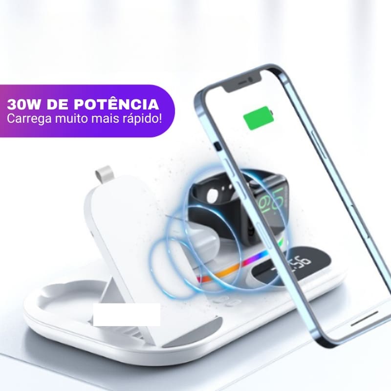 Carregador por Indução sem Fio para iPhone