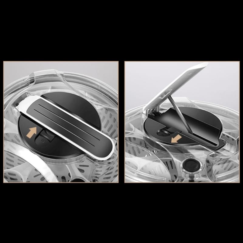 Centrífuga Secadora de Salada com Bowl Desmontável em Inox