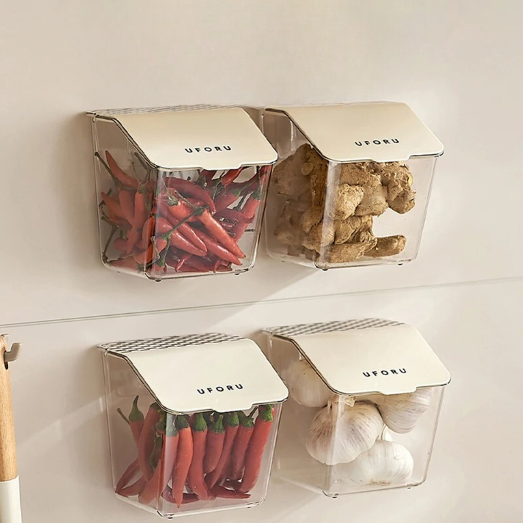 Cesta de Armazenamento de Parede para Cozinha Super Resistente