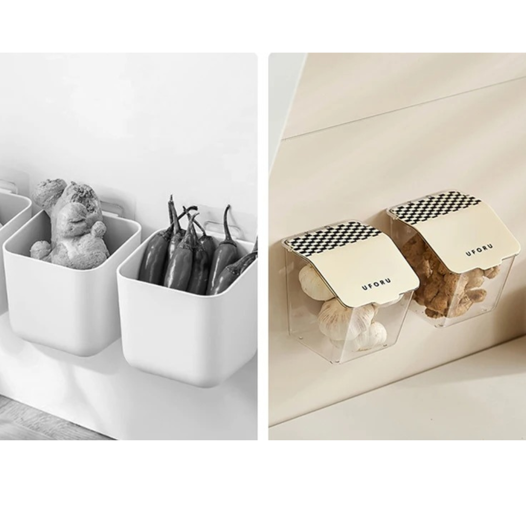 Cesta de Armazenamento de Parede para Cozinha Super Resistente