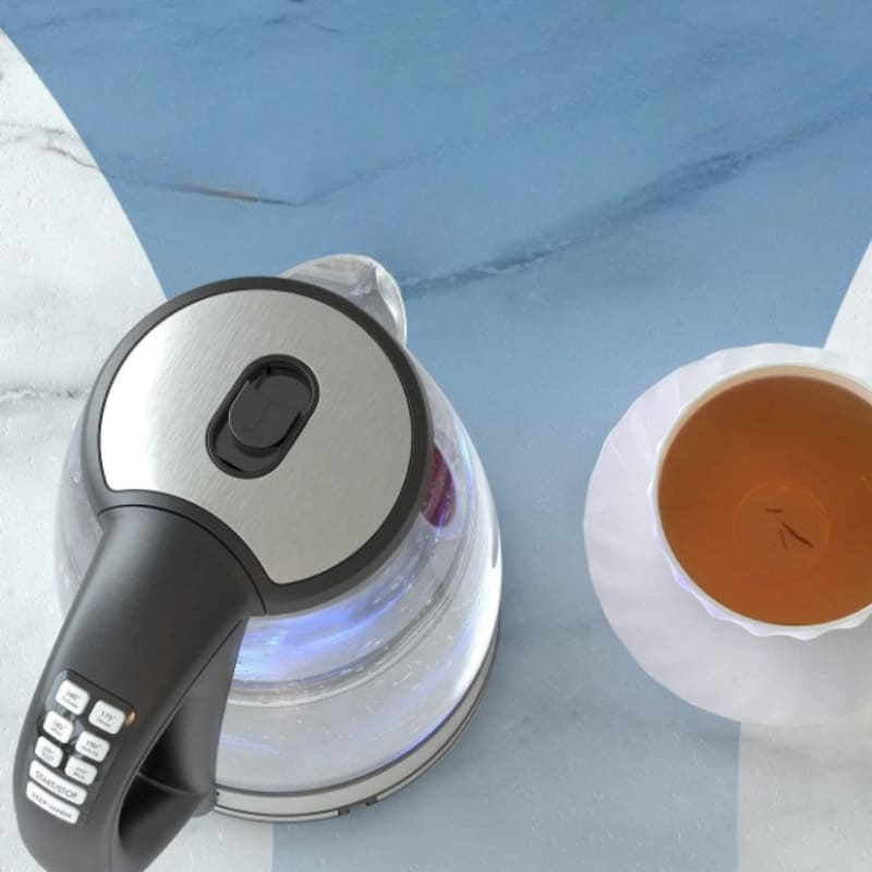 Chaleira Elétrica de Vidro 2 L – Mantém Quente