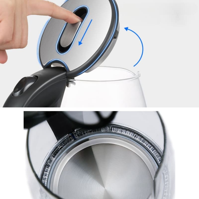 Chaleira Elétrica de Vidro 2 L – Mantém Quente