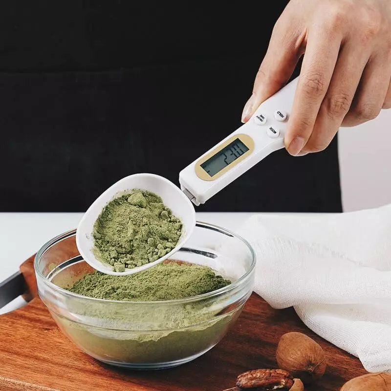 Colher Medidora com Balança Digital Alta Precisão