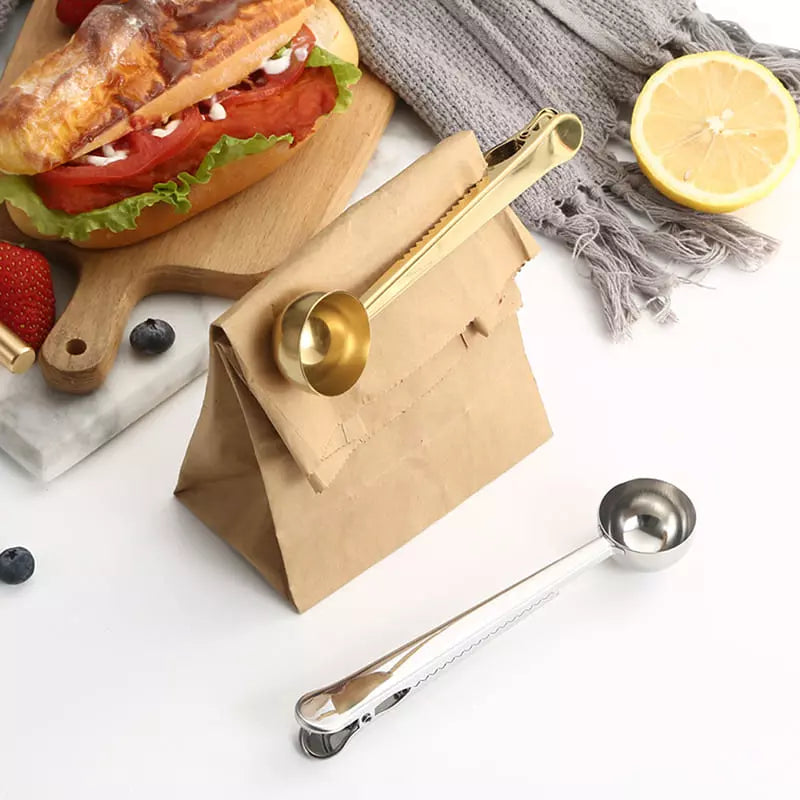 Colher de Café Inox com Presilha para Embalagem