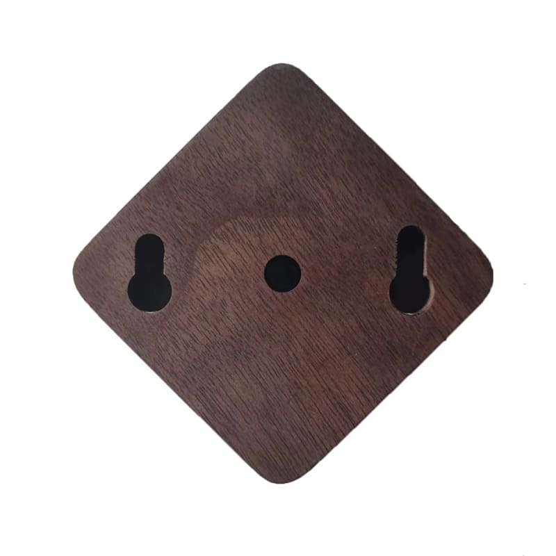 Conjunto Porta Toalha em Madeira e Alumínio Resistente