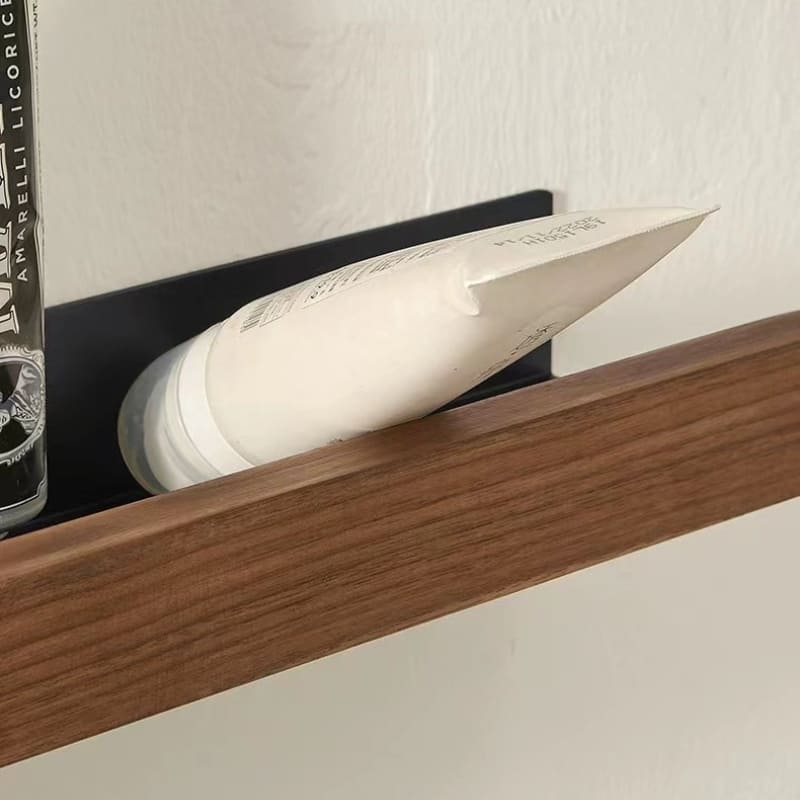 Conjunto Porta Toalha em Madeira e Alumínio Resistente