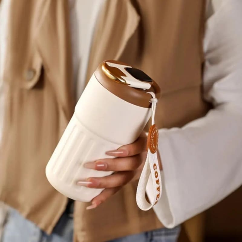 Copo Térmico 450ml em Inox 316 com Tampa Inteligente