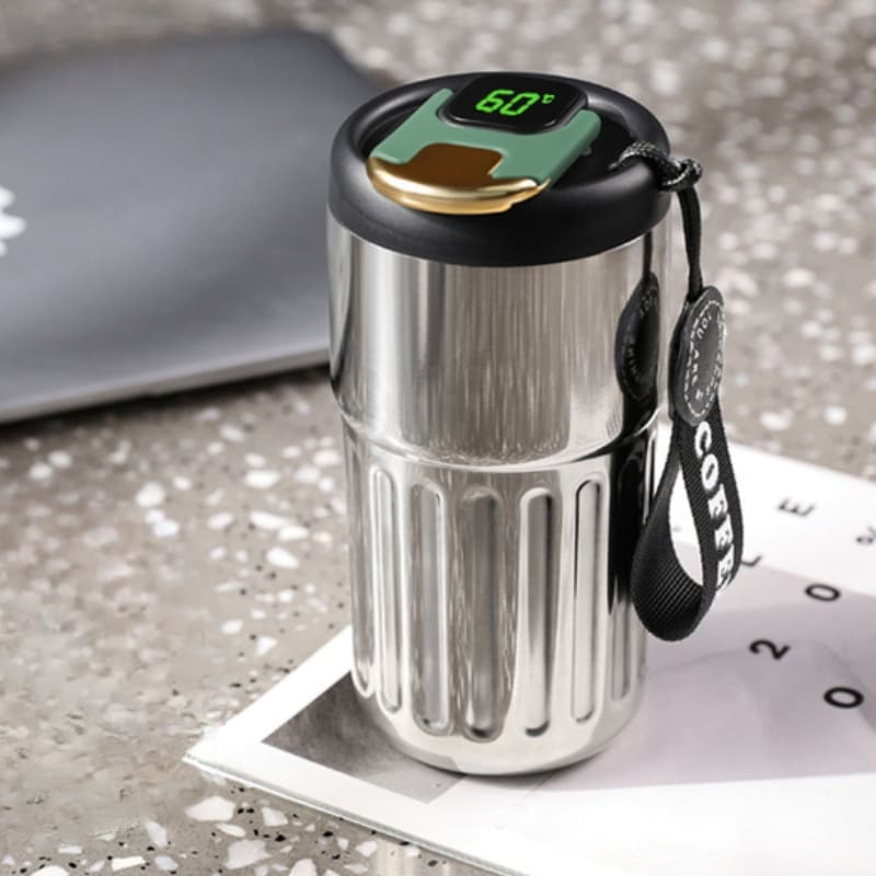 Copo Térmico 450ml em Inox 316 com Tampa Inteligente