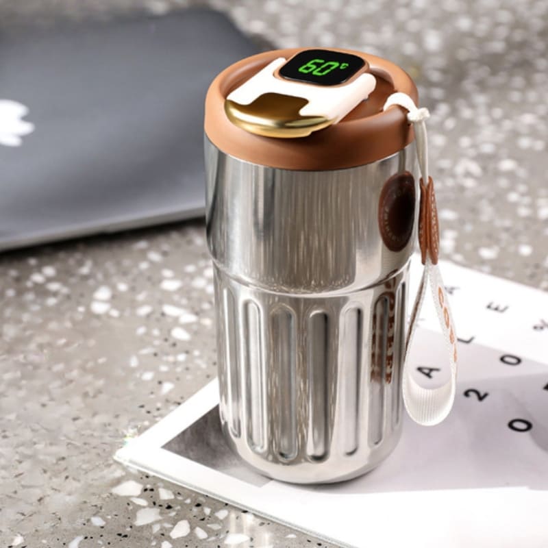 Copo Térmico 450ml em Inox 316 com Tampa Inteligente