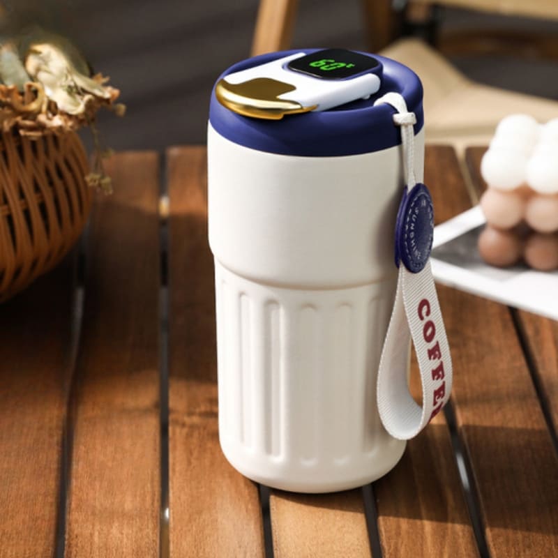 Copo Térmico 450ml em Inox 316 com Tampa Inteligente