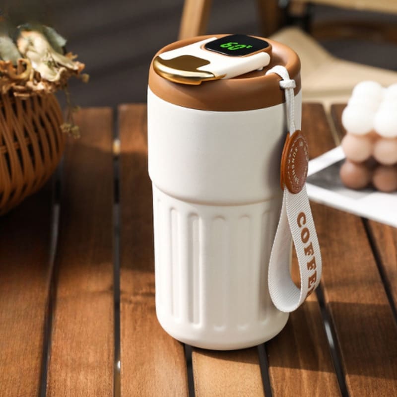 Copo Térmico 450ml em Inox 316 com Tampa Inteligente