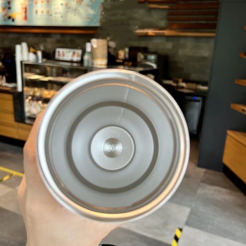 Copo Térmico Inox com Tampa BPA Free e Alça Portátil