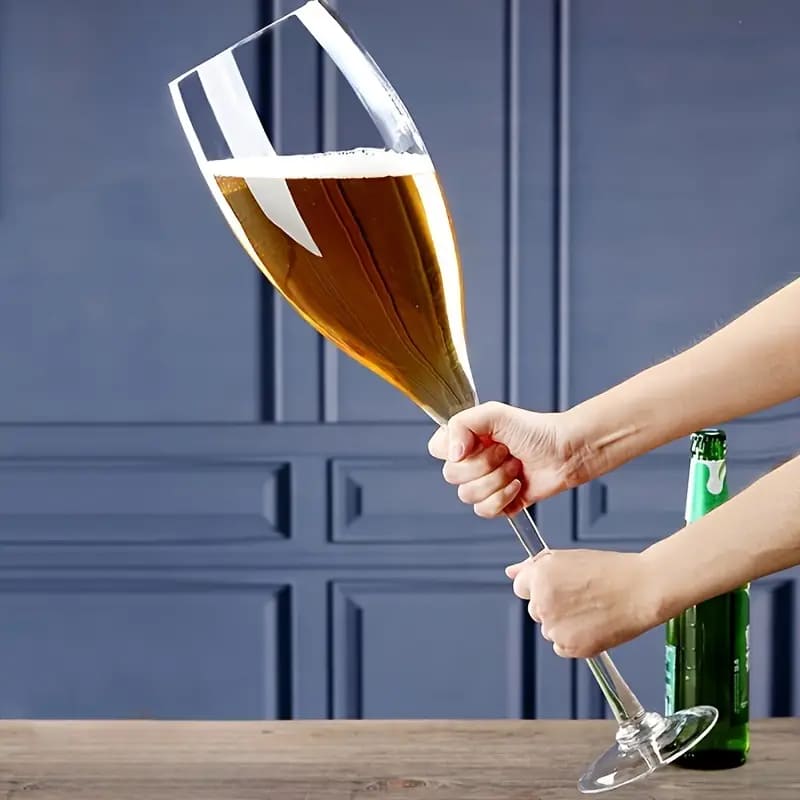 Copo de Cerveja Cristal Gigante para Bar - Casa Elège