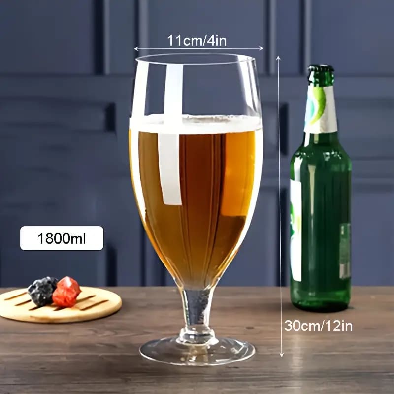 Copo de Cerveja Cristal Gigante para Bar - Casa Elège