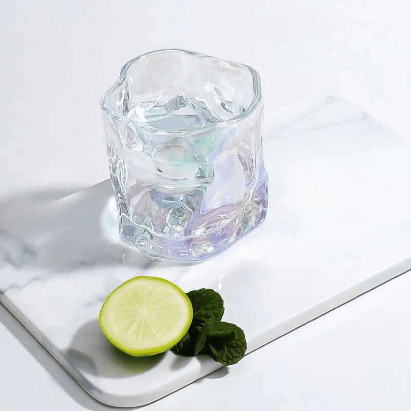 Copo de Whisky em Cristal Orgânico para Home Bar