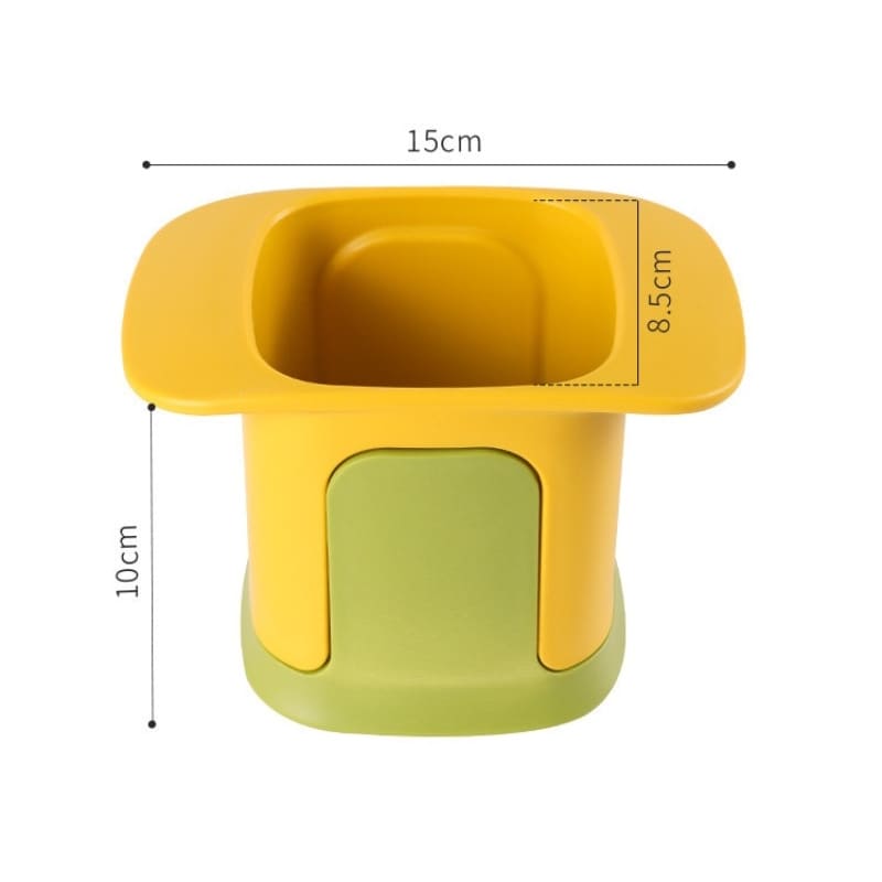 Cortador de Alimentos em Cubos Compacto e Fácil de Limpar