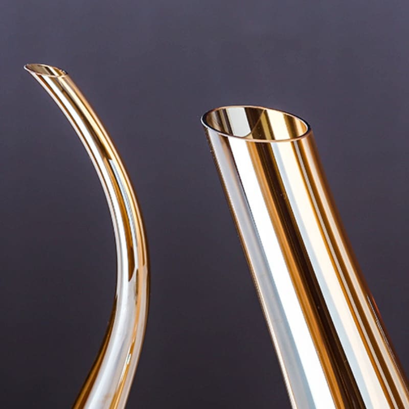 Decanter de Vidro Âmbar Formato Cisne 1500ml Elegante