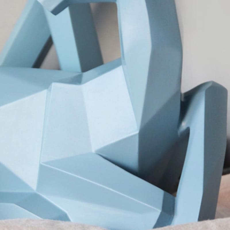 Decoração De Mesa Em Resina Estátuas de 2 Cervos