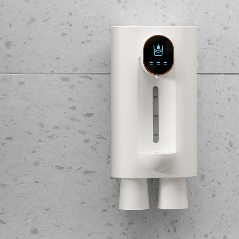 Dispenser Automático de Enxaguante Bucal USB Recarregável