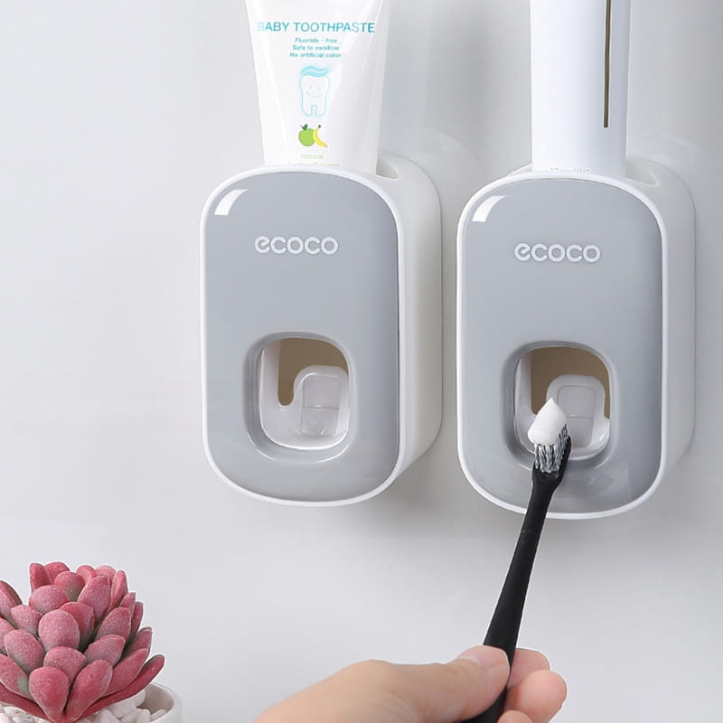 Dispenser de Pasta de Dente Inteligente Sem Toque Compacto