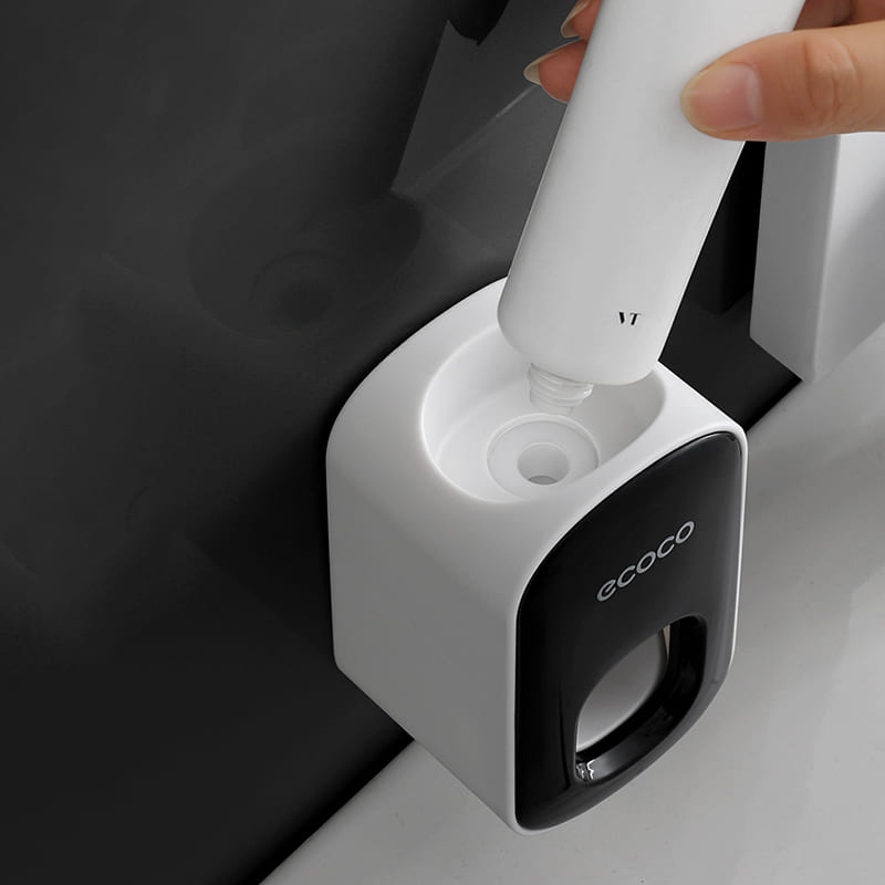 Dispenser de Pasta de Dente Inteligente Sem Toque Compacto