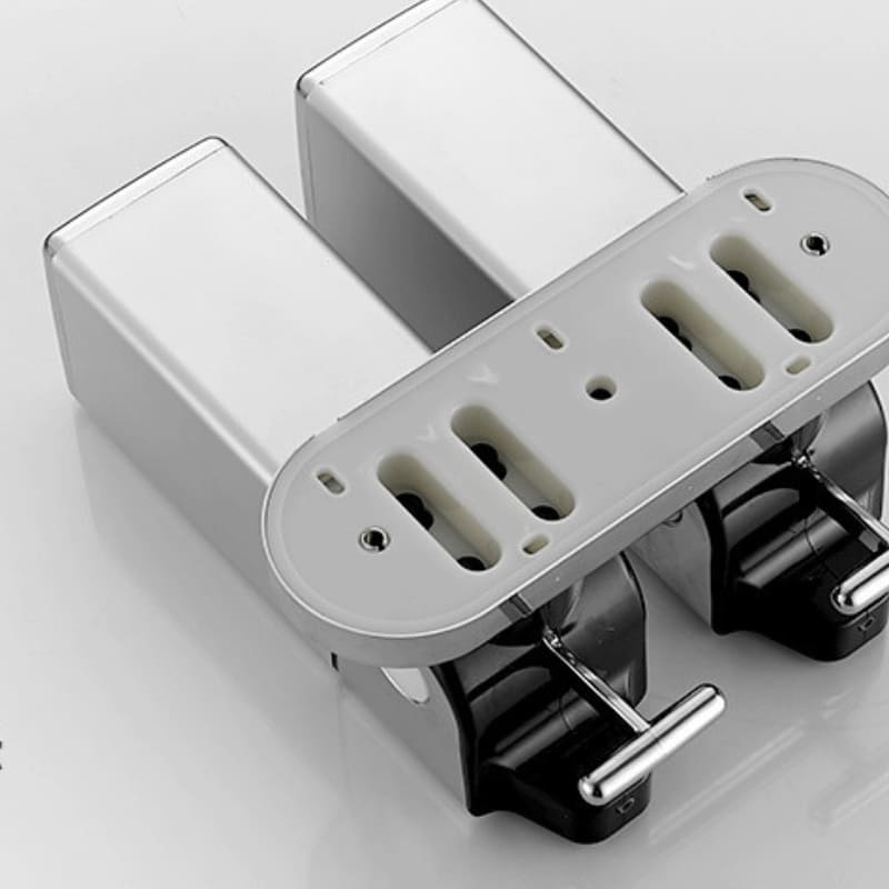 Dispenser de Sabonete Quadrado 500ml Em Acrílico