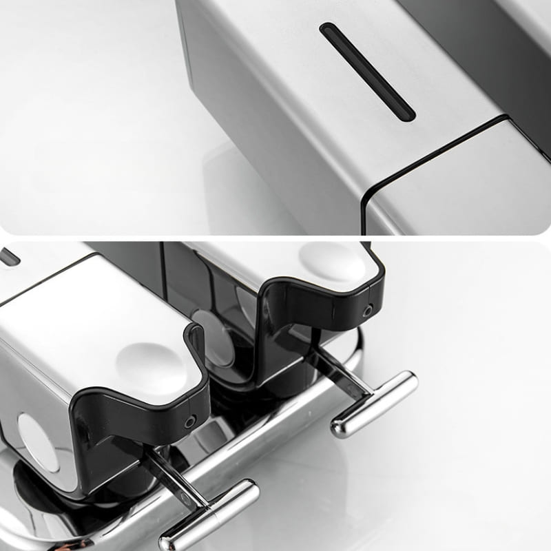 Dispenser de Sabonete Quadrado 500ml Em Acrílico