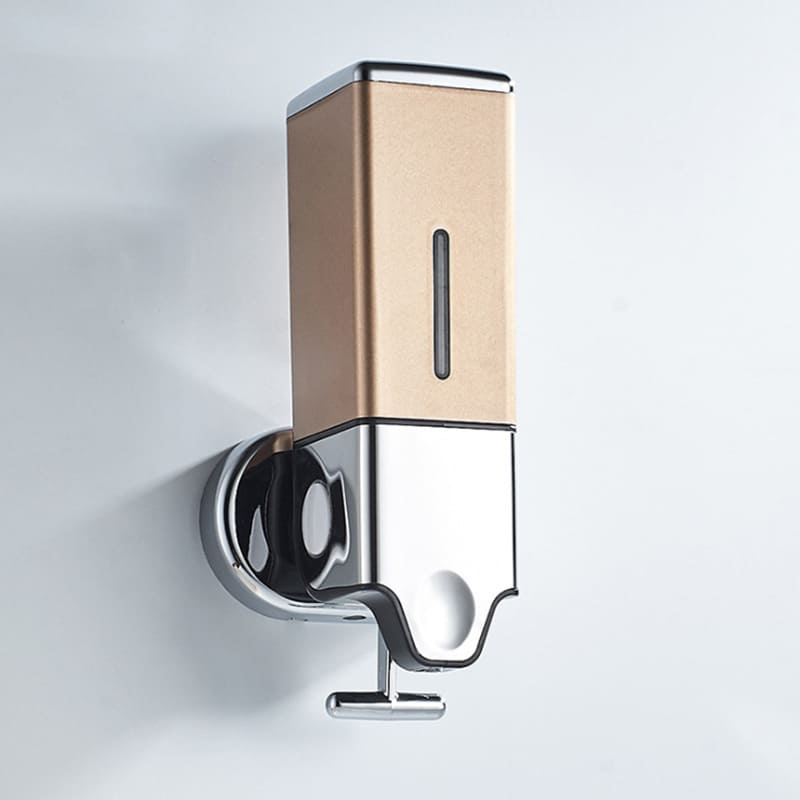 Dispenser de Sabonete Quadrado 500ml Em Acrílico