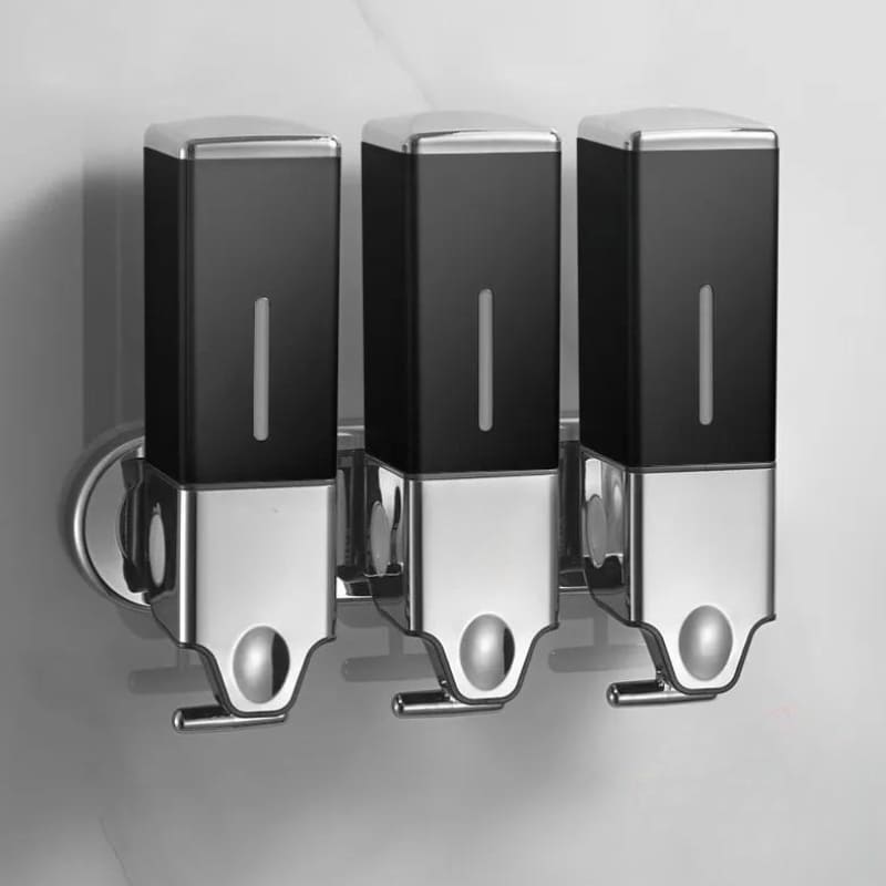 Dispenser de Sabonete Quadrado 500ml Em Acrílico