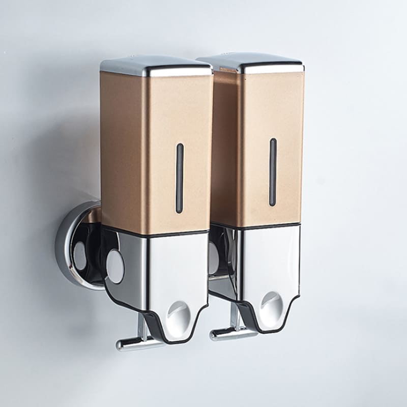 Dispenser de Sabonete Quadrado 500ml Em Acrílico