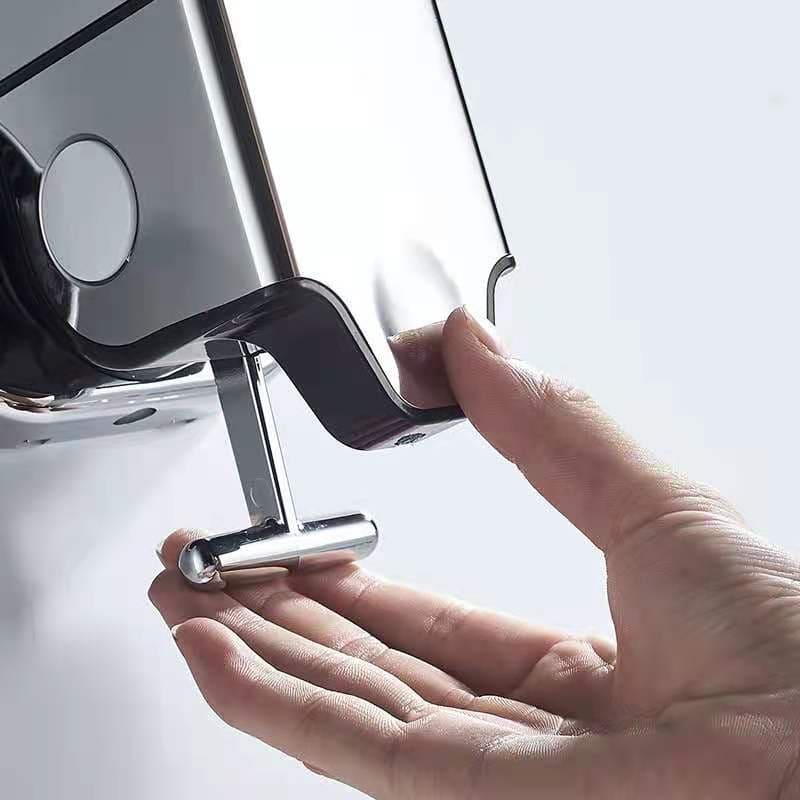 Dispenser de Sabonete Quadrado 500ml Em Acrílico