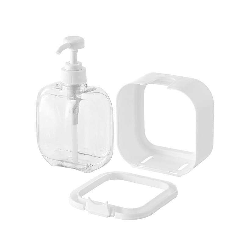Dispenser de Sabonete Transparente 300ml e 500ml Elegante